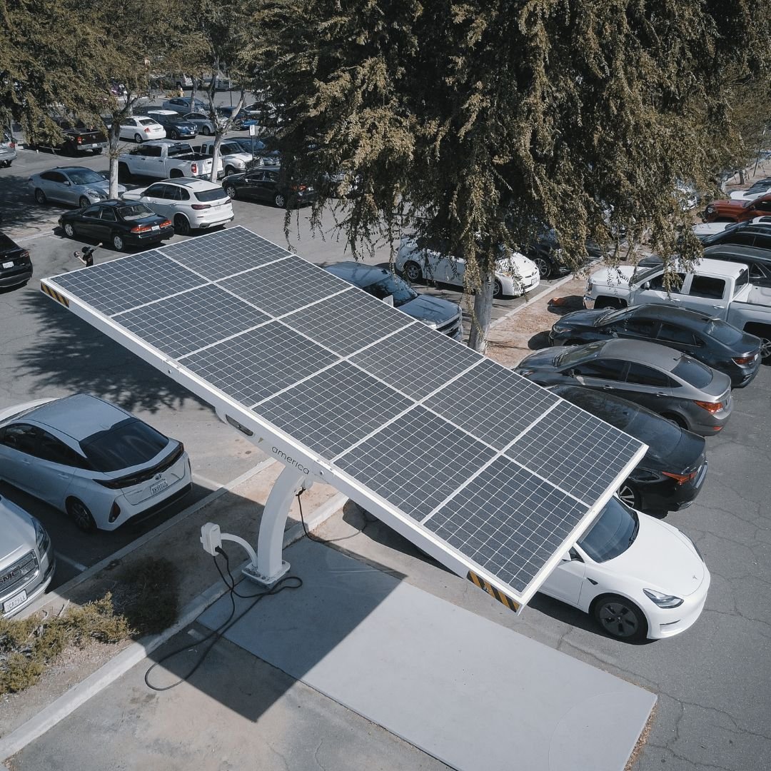 Solar Charging Station for E-Vehicle